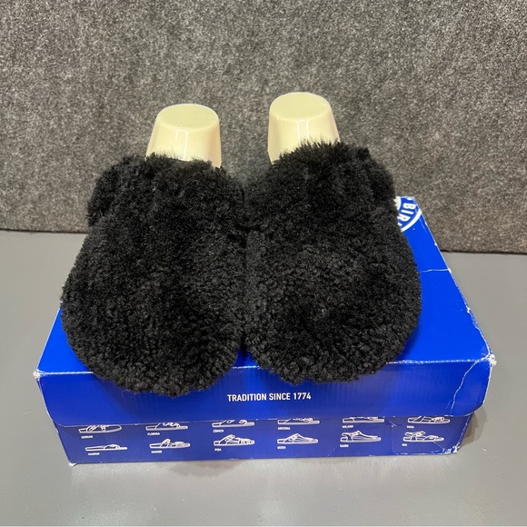 Birkenstock Big Buckle Shearling Clogs Women’s Size 39 (8-8.5) - Picture 2 of 12
